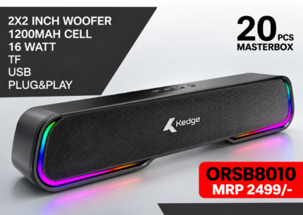 Kedge ORSB8010 16W RGB Bluetooth Soundbar Speaker