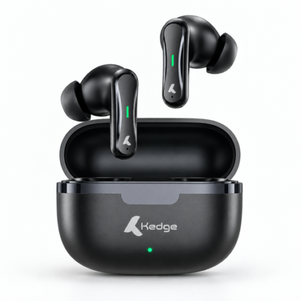 Kedge TWS Pro Wireless Earbuds – Black